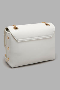 Redtag-White-Clutch-Bag-With-Lock-Clutches-Women-