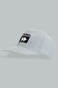 Redtag-Grey-Embroidered-Cap-Caps-Boys-