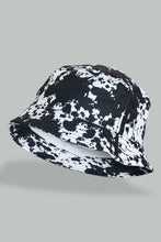 Load image into Gallery viewer, Redtag-Black-And-White-Tie-And-Dye-Cap-Caps-Boys-
