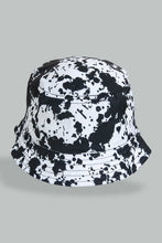 Load image into Gallery viewer, Redtag-Black-And-White-Tie-And-Dye-Cap-Caps-Boys-
