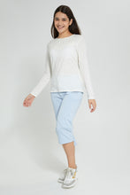 Load image into Gallery viewer, Redtag-Lt-Blue-Culottes-Pant-Joggers-Senior-Girls-9 to 14 Years
