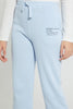 Redtag-Lt-Blue-Culottes-Pant-Joggers-Senior-Girls-9 to 14 Years