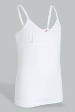 Load image into Gallery viewer, Redtag-White-X-White-Vest-(2Pack)-365,-Colour:White,-Filter:Senior-Girls-(9-to-14-Yrs),-GSR-Vests,-New-In,-New-In-GSR,-Non-Sale,-Section:Kidswear-Senior-Girls-9 to 14 Years
