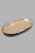 Load image into Gallery viewer, Redtag-Beige-Oval-Platter-Platter-Home-Dining-
