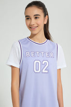 Load image into Gallery viewer, Redtag-Purple-Sports-Dress-Dresses-Senior-Girls-9 to 14 Years
