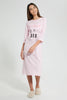 Redtag-Pink-Butterfly-Longer-Length-Night-Dress-Nightshirts-Senior-Girls-9 to 14 Years