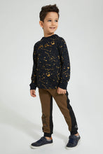 تنزيل الصورة على معرض الصور، Redtag-Black-Splat-Print-Hooded-Long-Sleeve-T-Shirt-Boys-T-Shirts,-Colour:Black,-Filter:Boys-(2-to-8-Yrs),-New-In,-New-In-BOY,-Non-Sale,-S22A,-Section:Kidswear-Boys-2 to 8 Years
