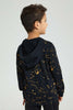Redtag-Black-Splat-Print-Hooded-Long-Sleeve-T-Shirt-Boys-T-Shirts,-Colour:Black,-Filter:Boys-(2-to-8-Yrs),-New-In,-New-In-BOY,-Non-Sale,-S22A,-Section:Kidswear-Boys-2 to 8 Years