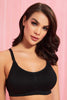 Black Plain Padded Nursing Bra