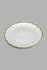 Redtag-White-Charger-Plate-With-Gold-Edges-Colour:White,-Filter:Home-Dining,-HMW-DIN-Accessories,-New-In,-New-In-HMW-DIN,-Non-Sale,-S22A,-Section:Homewares-Home-Dining-