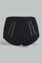 Load image into Gallery viewer, Redtag-Black-Plain-Shapewear-Briefs-Shapewear-Women&#39;s-
