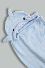Load image into Gallery viewer, Redtag-Blue-Whale-Hooded-Blanket-Baby-Blankets-Baby-0 to 12 Months
