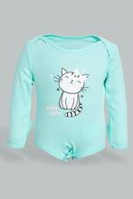 تنزيل الصورة على معرض الصور، Redtag-Mint-Cats-3-Piece-Pack-Gift-Set-Gift-Sets-Baby-0 to 12 Months
