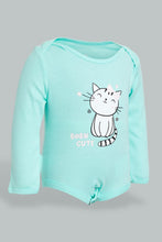 تنزيل الصورة على معرض الصور، Redtag-Mint-Cats-3-Piece-Pack-Gift-Set-Gift-Sets-Baby-0 to 12 Months
