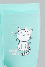 تنزيل الصورة على معرض الصور، Redtag-Mint-Cats-3-Piece-Pack-Gift-Set-Gift-Sets-Baby-0 to 12 Months
