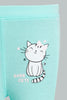 Redtag-Mint-Cats-3-Piece-Pack-Gift-Set-Gift-Sets-Baby-0 to 12 Months
