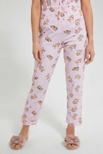 Load image into Gallery viewer, Redtag-Peach-Garfield-Printed-Pyjama-Set-Pyjama-Sets-Women&#39;s-
