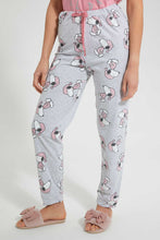 Load image into Gallery viewer, Redtag-Pink-Snoopy-Printed-Pyjama-Set-Pyjama-Sets-Women&#39;s-
