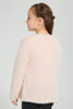 Redtag-Pink-Two-Piece-Cardigan-With-T-Shirt-Sets-Girls-2 to 8 Years