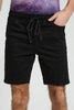 Redtag-Rinse-Wash-Pull-On-Shorts-Colour:Black,-Filter:Men's-Clothing,-Men-Shorts,-New-In,-New-In-Men,-Non-Sale,-S22A,-Section:Men-Men's-