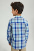 Redtag-Mint-Long-Sleeve-Check-Shirt-Boys-Shirts,-Colour:Mint,-Filter:Boys-(2-to-8-Yrs),-New-In,-New-In-BOY,-Non-Sale,-S22B,-Section:Kidswear-Boys-2 to 8 Years