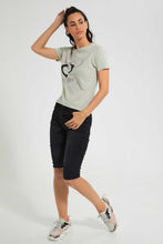 تنزيل الصورة على معرض الصور، Redtag-Mustrad-Denim-Short-Jeggings-Women&#39;s-
