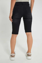 تنزيل الصورة على معرض الصور، Redtag-Mustrad-Denim-Short-Jeggings-Women&#39;s-
