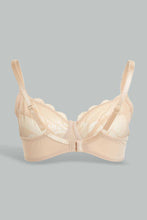 تنزيل الصورة على معرض الصور، Redtag-Olive/Beige-Plain-Non-Padded-Bra-(2-Pack)-Non-Padded-Bras-Women&#39;s-
