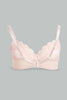 Redtag-Lilac/Peach-Plain-Non-Padded-Bra-(2-Pack)-Non-Padded-Bras-Women's-