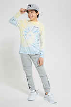 Load image into Gallery viewer, Redtag-Yellow-Tye-Dye-T-Shirts-Plain-Senior-Boys-9 to 14 Years
