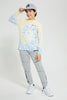 Redtag-Yellow-Tye-Dye-T-Shirts-Plain-Senior-Boys-9 to 14 Years
