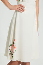 تنزيل الصورة على معرض الصور، Redtag-Beige-Skater-Embroideredroidered-Skirt-Skirts-Senior-Girls-9 to 14 Years
