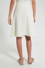 تنزيل الصورة على معرض الصور، Redtag-Beige-Skater-Embroideredroidered-Skirt-Skirts-Senior-Girls-9 to 14 Years
