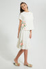 Redtag-Beige-Skater-Embroideredroidered-Skirt-Skirts-Senior-Girls-9 to 14 Years