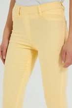 تنزيل الصورة على معرض الصور، Redtag-Mustard-Coloured-Skinny-Jegging-Jeggings-Women&#39;s-
