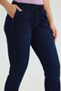 Redtag-Dark-Blue-Knit-Denim-Jogger-Colour:Darkwash,-Filter:Women's-Clothing,-New-In,-New-In-Women,-Non-Sale,-S22A,-Section:Women,-Women-Jeggings-Women's-