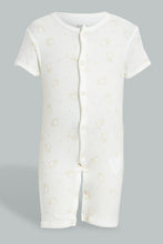 تنزيل الصورة على معرض الصور، Redtag-Beige-Stripe-And-Animal-Print-Romper-Colour:Beige,-Filter:Baby-(0-to-12-Mths),-NBF-Rompers,-New-In,-New-In-NBF,-Non-Sale,-S22B,-Section:Kidswear-Baby-0 to 12 Months
