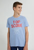 Redtag-Blue-Top-Scorer-3Pc-Night-Suit-Pyjama-Sets-Senior-Boys-9 to 14 Years