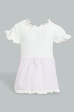 Load image into Gallery viewer, Redtag-Pink-Kitten-Woven-Frill-Dress-Colour:Pink,-Filter:Baby-(0-to-12-Mths),-NBG-Dresses,-New-In,-New-In-NBG,-Non-Sale,-S22B,-Section:Kidswear-Baby-0 to 12 Months
