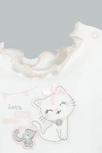 Load image into Gallery viewer, Redtag-Pink-Kitten-Woven-Frill-Dress-Colour:Pink,-Filter:Baby-(0-to-12-Mths),-NBG-Dresses,-New-In,-New-In-NBG,-Non-Sale,-S22B,-Section:Kidswear-Baby-0 to 12 Months
