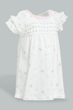 Load image into Gallery viewer, Redtag-Pink-Kitten-Shift-Dress-Colour:Pink,-Filter:Baby-(0-to-12-Mths),-NBG-Dresses,-New-In,-New-In-NBG,-Non-Sale,-S22B,-Section:Kidswear-Baby-0 to 12 Months
