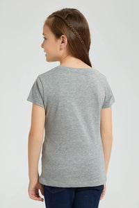 Redtag-Grey-Heart-Print-T-Shirt-Colour:Grey,-Filter:Girls-(2-to-8-Yrs),-Girls-T-Shirts,-New-In,-New-In-GIR,-Non-Sale,-S22B,-Section:Kidswear,-TBL-Girls-2 to 8 Years