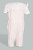 Redtag-Pink-Kitten-Jacquard-Duangree-Rompers-Baby-0 to 12 Months