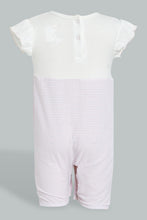 تنزيل الصورة على معرض الصور، Redtag-White-And-Pink-Seer-Sucker-Romper-Colour:Pink,-Filter:Baby-(0-to-12-Mths),-NBG-Rompers,-New-In,-New-In-NBG,-Non-Sale,-S22B,-Section:Kidswear-Baby-0 to 12 Months
