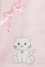 Load image into Gallery viewer, Redtag-Pink-Cat-Fluffy-Blanket-Baby-Blankets-Baby-0 to 12 Months
