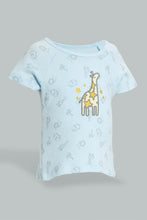 تنزيل الصورة على معرض الصور، Redtag-Blue-And-Yellow-Lion-T-Shirt-&amp;-Shorts-Set-Colour:Blue,-Filter:Baby-(0-to-12-Mths),-NBF-Sleepsuits,-New-In,-New-In-NBF,-Non-Sale,-S22B,-Section:Kidswear-Baby-0 to 12 Months
