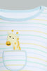 Redtag-Blue-Stripe-Romper-Colour:Blue,-Filter:Baby-(0-to-12-Mths),-NBF-Rompers,-New-In,-New-In-NBF,-Non-Sale,-S22B,-Section:Kidswear-Baby-0 to 12 Months