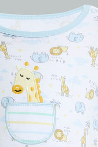 Redtag-White-And-Blue-All-Over-Printed-Romper-Colour:Blue,-Filter:Baby-(0-to-12-Mths),-NBF-Rompers,-New-In,-New-In-NBF,-Non-Sale,-S22B,-Section:Kidswear-Baby-0 to 12 Months