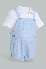 تنزيل الصورة على معرض الصور، Redtag-Blue-Stripe-Duangree-Romper-Colour:Blue,-Filter:Baby-(0-to-12-Mths),-NBF-Rompers,-New-In,-New-In-NBF,-Non-Sale,-S22B,-Section:Kidswear-Baby-0 to 12 Months
