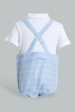 تنزيل الصورة على معرض الصور، Redtag-Blue-Stripe-Duangree-Romper-Colour:Blue,-Filter:Baby-(0-to-12-Mths),-NBF-Rompers,-New-In,-New-In-NBF,-Non-Sale,-S22B,-Section:Kidswear-Baby-0 to 12 Months
